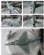 4D飞机模型送孩子玩具飞机组装塑料拼图仿真模型 jw