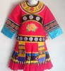 少数民族舞蹈演出服装小女孩儿童舞台，表演服饰瑶族苗族服装
