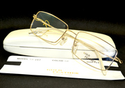 金羽眼镜架镜架近视，眼镜框gf-207金色全框镜框，纯钛镜框男款