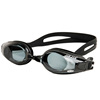 捷佳防水防雾近视游泳镜 男女通用 黑色硅胶眼镜可配左右不同