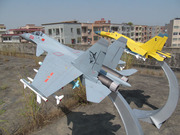 1.4米中国辽宁号航母舰载机歼15 /J15战斗机模型 展厅模型1 14