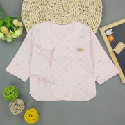 津贝新生儿半脊和尚服套装婴儿纯棉大红吉祥出生衣套装单件和服