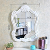 欧式镜子瓷砖墙免打孔冼手间镜 壁挂浴室镜 美容院化妆镜