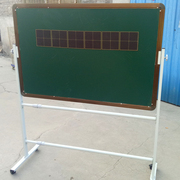 幼儿园用80x120双面磁性小黑板绿板，大白板支架式可移动带轮子