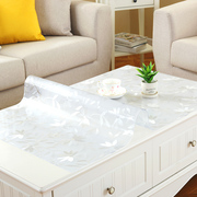 环保无味pvc软玻璃餐桌布茶几布防水(布防水)防油免洗台布防滑水晶板胶垫