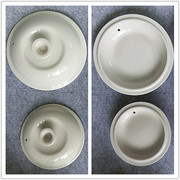 砂锅盖 电炖锅盖子1L-4L白瓷盖 陶瓷盖 电炖锅配件 白色陶瓷盖