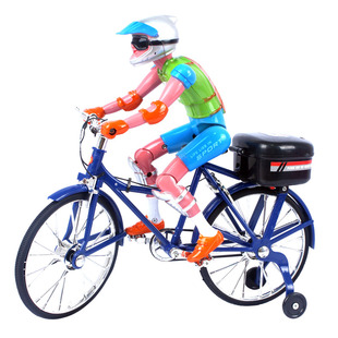 儿童玩具仿真电动自行车拆装自行车灯光音乐带人玩具自行车