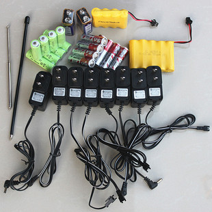 儿童遥控特技车翻斗车电池组4.8V6V充电电池组充电器 9V电池