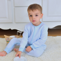 <em>春秋</em>加大码2-<em>9岁</em>宝宝婴儿<em>儿童</em>纯棉爬服连体睡
