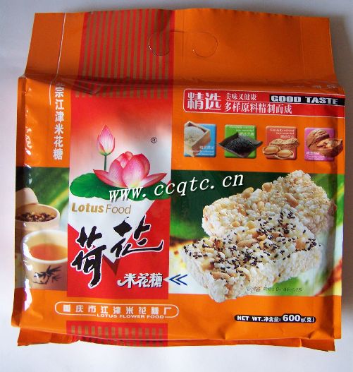 重庆江津荷花牌精选油酥米花糖600克