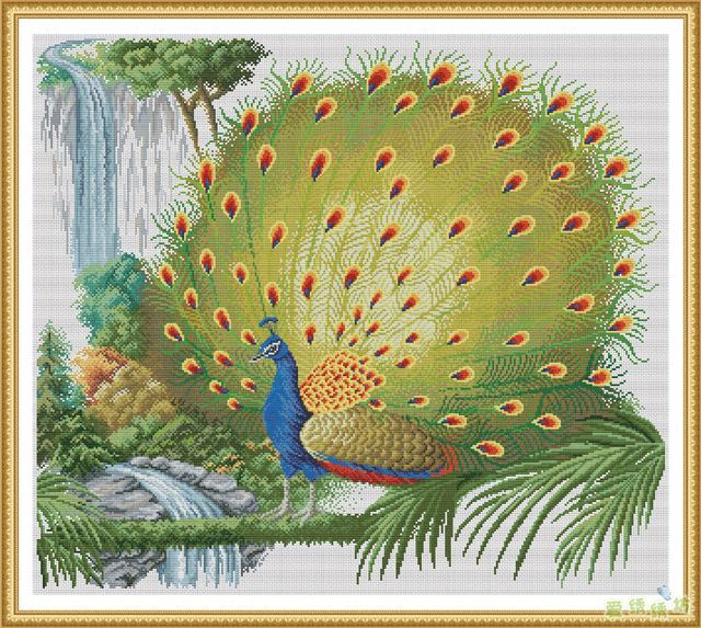 **Beautiful peacock**counted cross stitch kits eBay