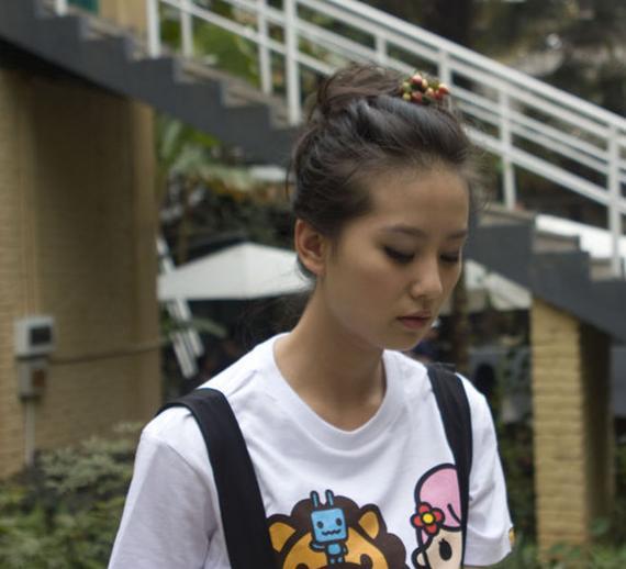 迅速走红的性感图片清纯美女刘诗诗动人生活照