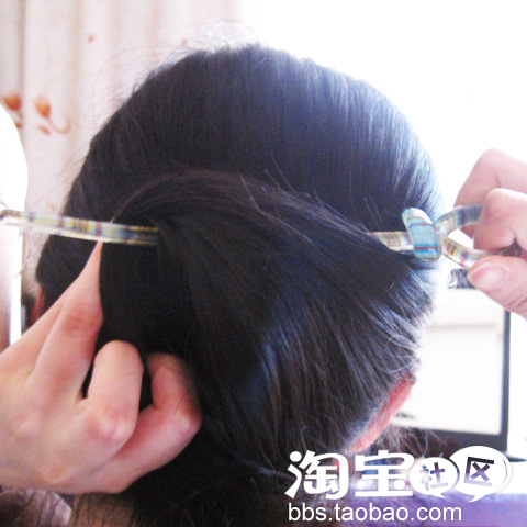 小璐六六4款实用发型1分2011最流行的diy扎发